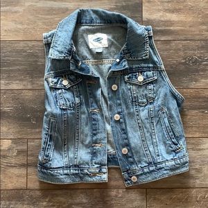 Old Navy XS Denim Vest